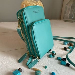 FOREVER YOUNG small crossbody or wristlet bag